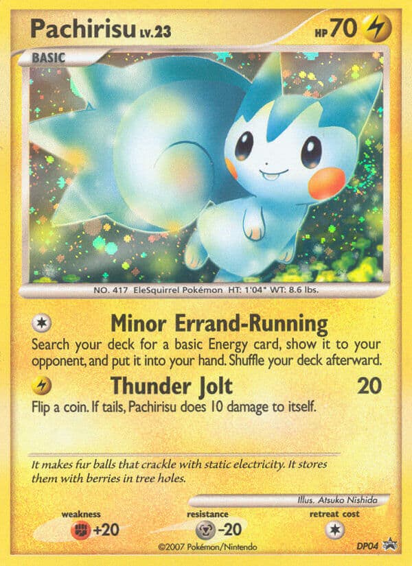Pachirisu — Diamond Pearl Promos