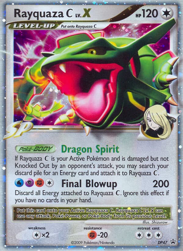 Rayquaza C Lvx — Diamond Pearl Promos