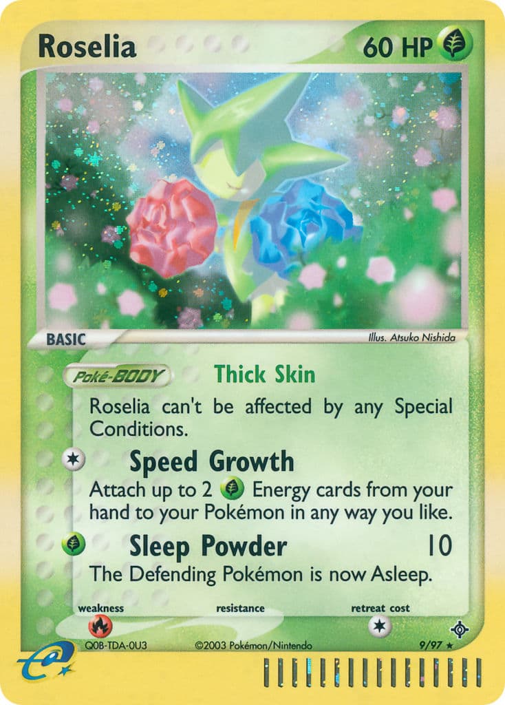 Roselia — Dragon Pokémon card