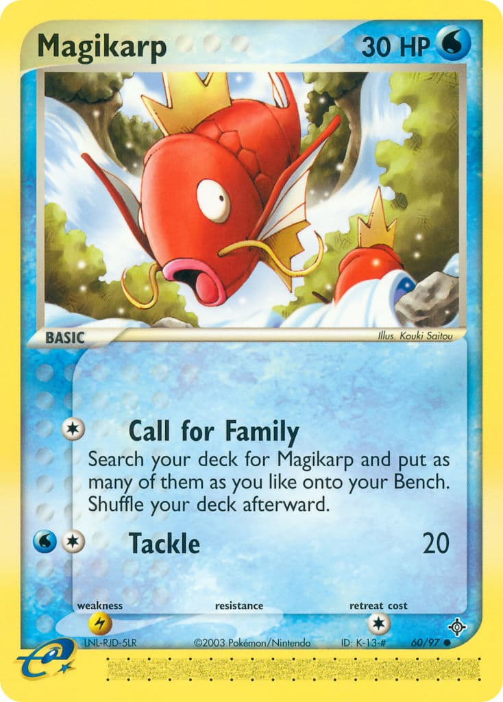 Magikarp — Dragon Pokémon card