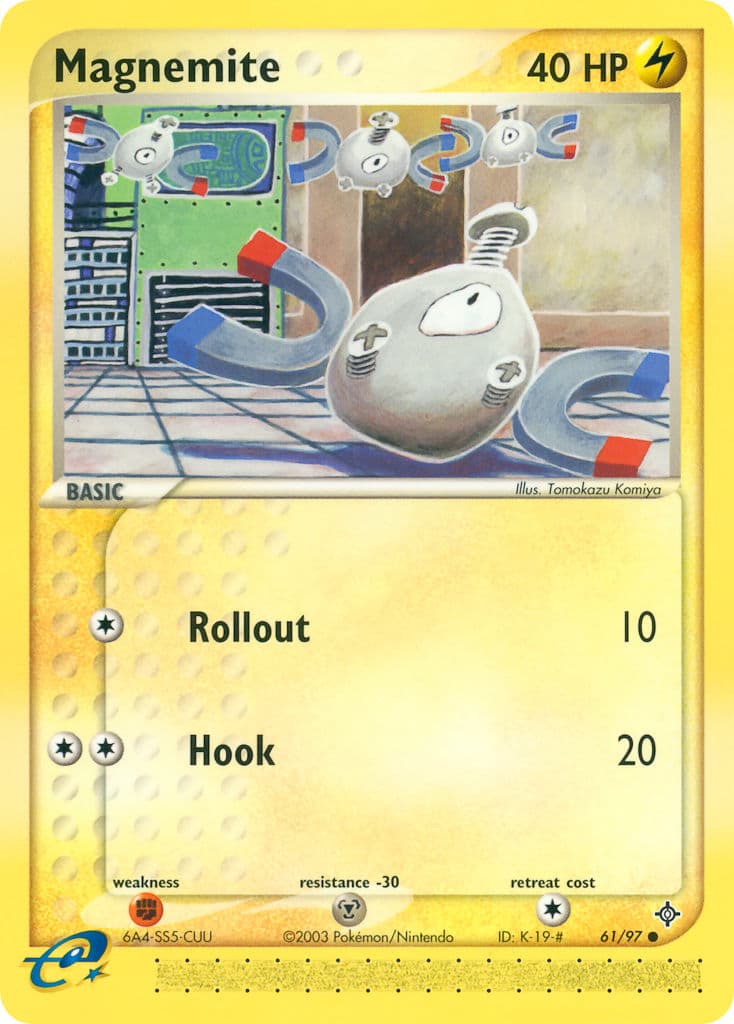 Magnemite — Dragon Pokémon card