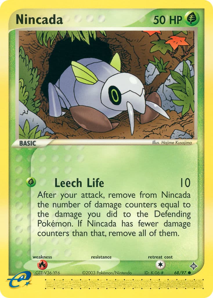 Nincada — Dragon Pokémon card