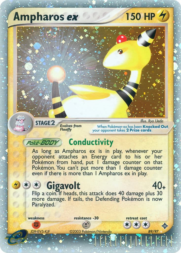 Ampharos Ex — Dragon