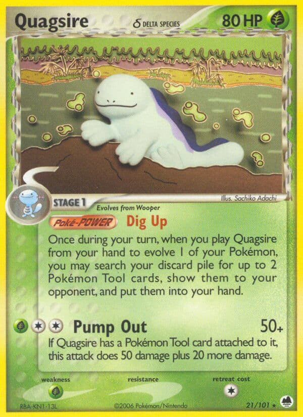 Quagsire Delta — Dragon Frontiers