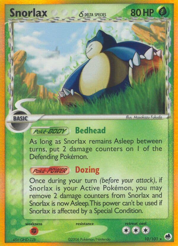 Snorlax Delta — Dragon Frontiers