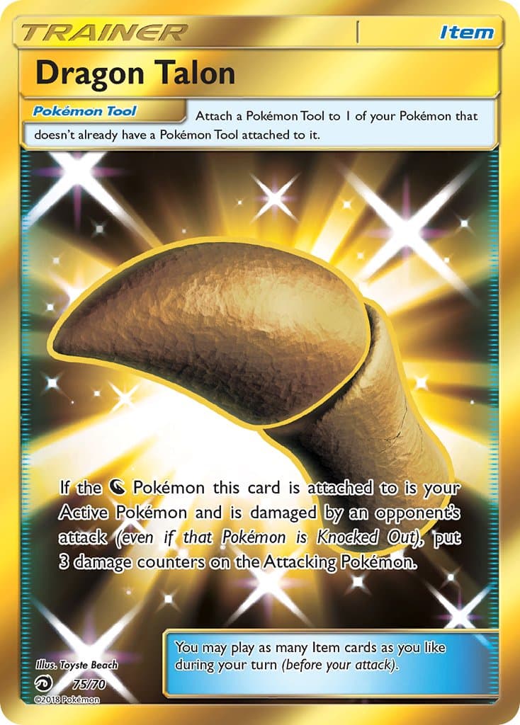 Dragon Talon — Dragon Majesty Pokémon card