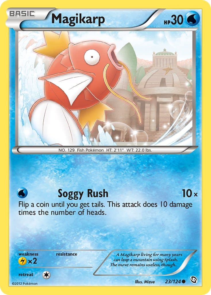 Magikarp — Dragons Exalted Pokémon card