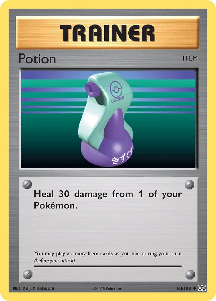 Potion — Evolutions Pokémon card