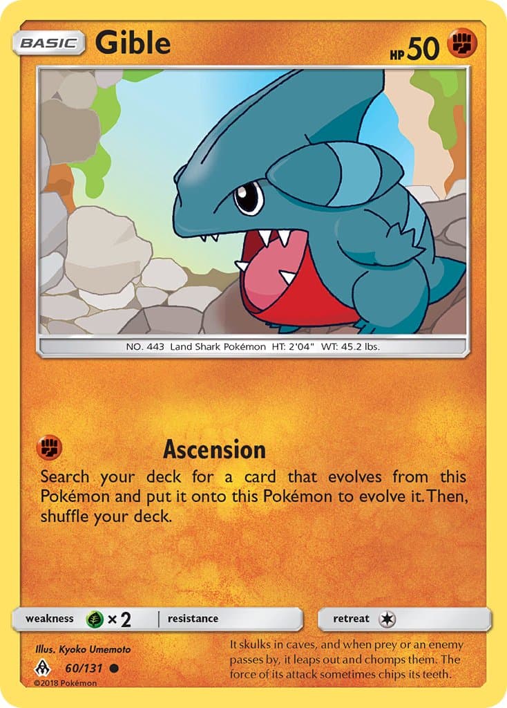 Gible — Forbidden Light