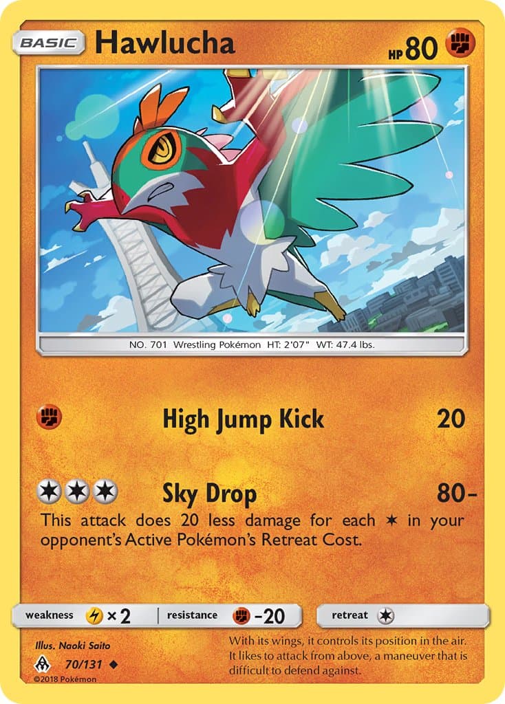 Hawlucha — Forbidden Light