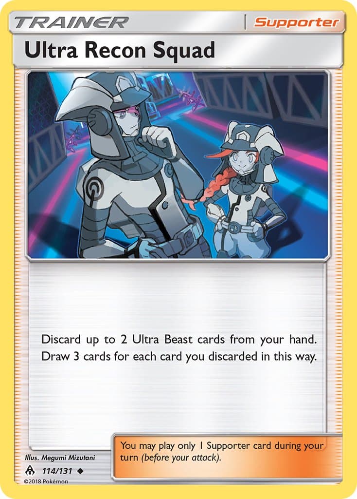 Ultra Recon Squad — Forbidden Light Pokémon card