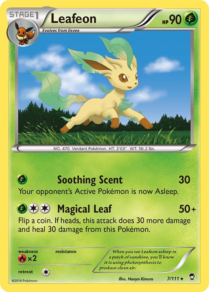 Leafeon — Furious Fists