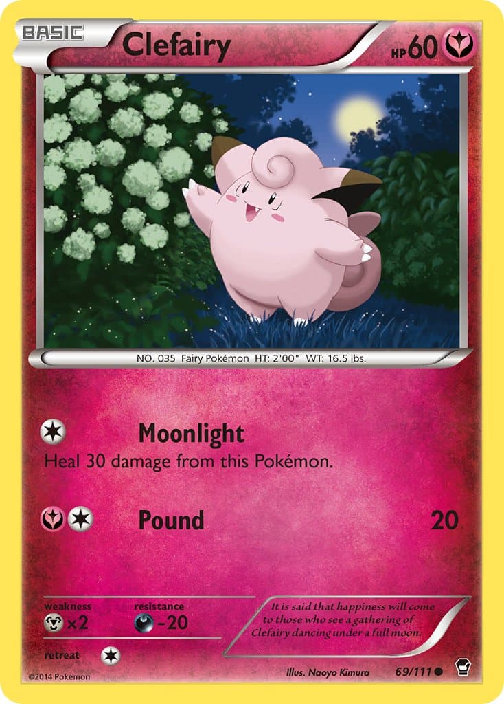 Clefairy — Furious Fists Pokémon card