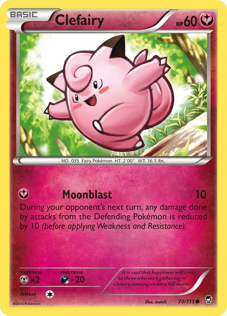 Clefairy — Furious Fists Pokémon card