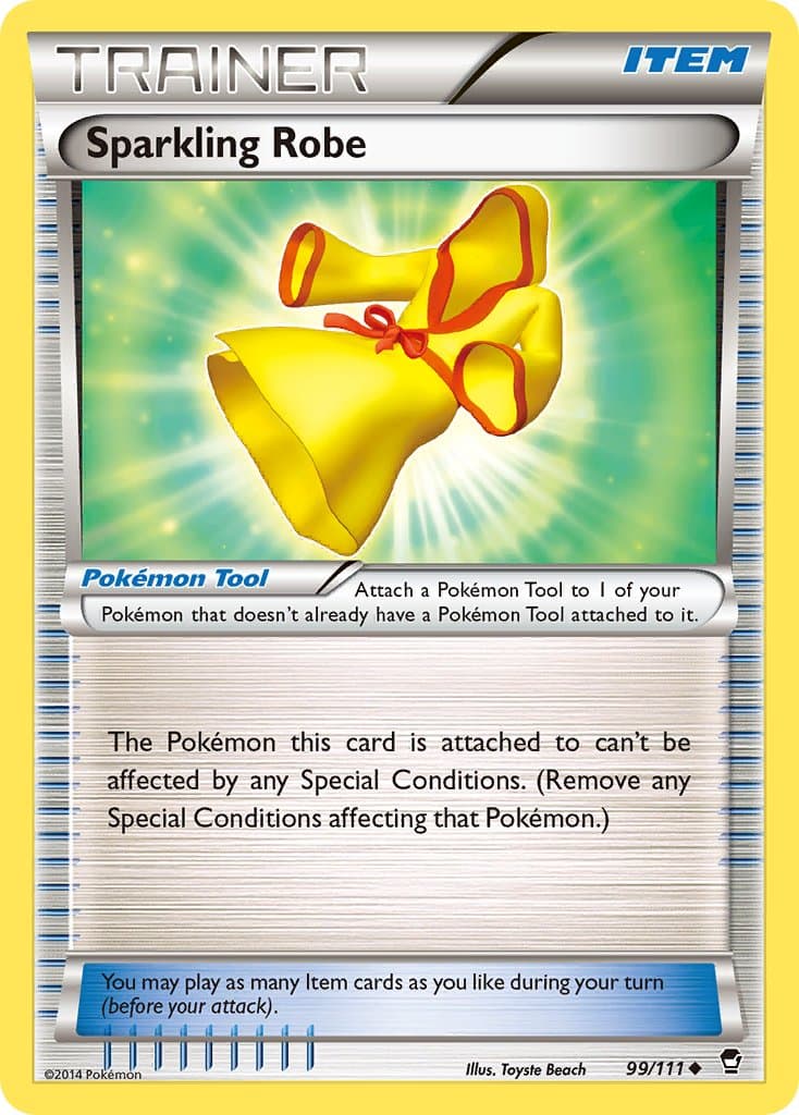 Sparkling Robe — Furious Fists Pokémon card