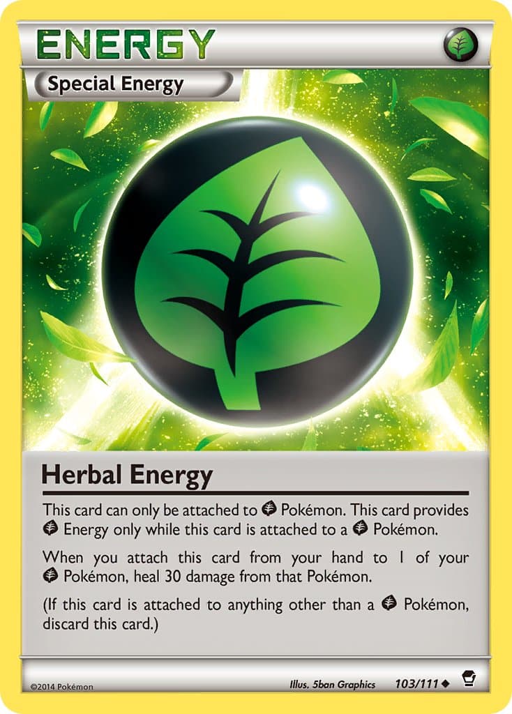 Herbal Energy — Furious Fists Pokémon card