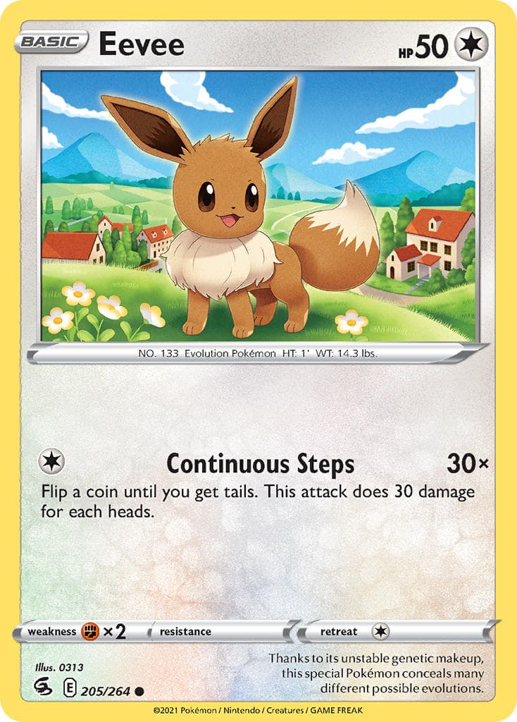 Eevee — Fusion Strike Pokémon card