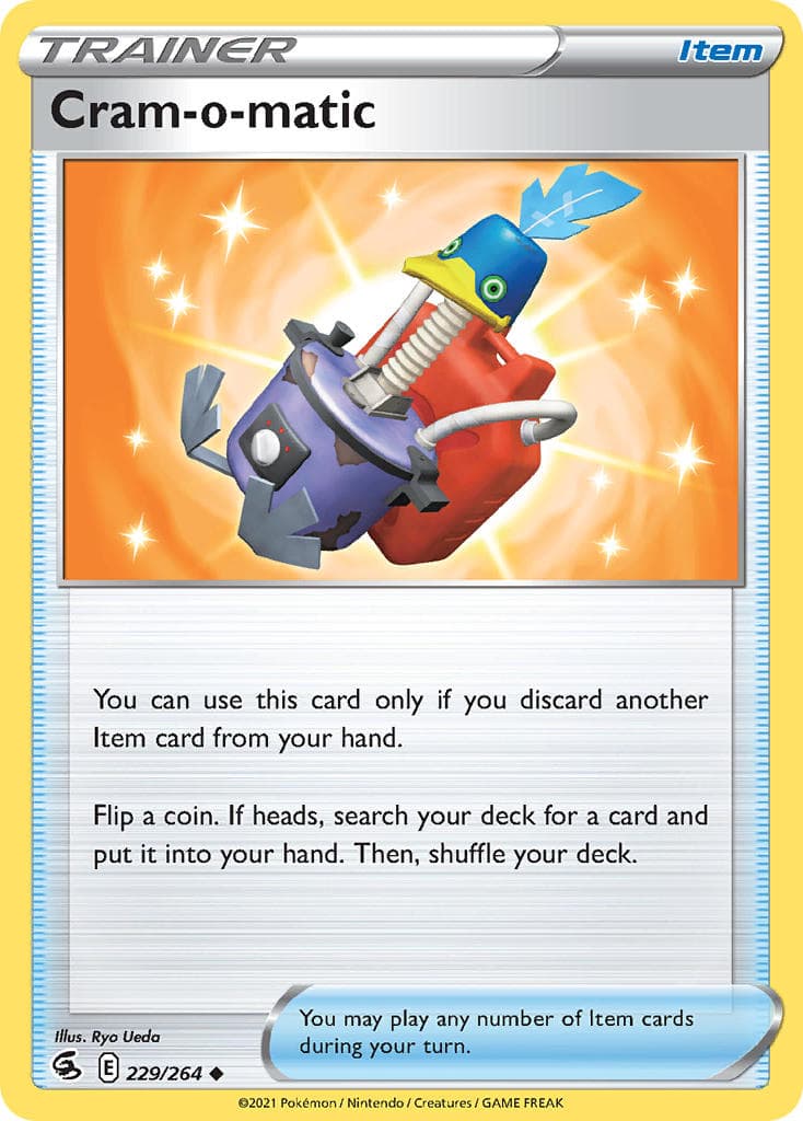 Cram O Matic — Fusion Strike Pokémon card