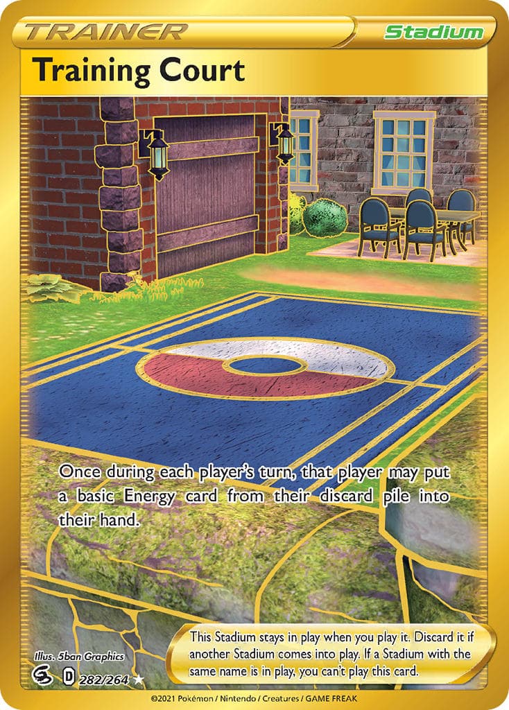 Training Court — Fusion Strike Pokémon card