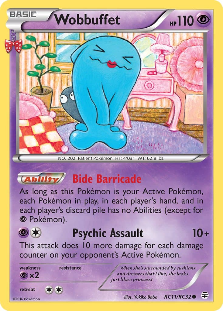 Wobbuffet — Generations Pokémon card