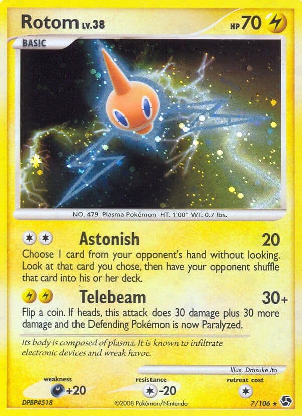 Rotom — Great Encounters Pokémon card