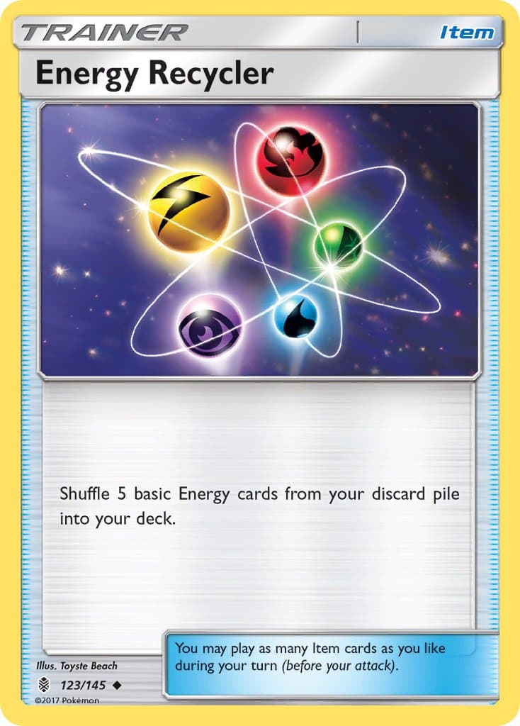 Energy Recycler — Guardians Rising Pokémon card