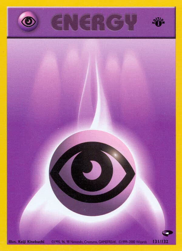 Psychic Energy — Gym Challenge Pokémon card