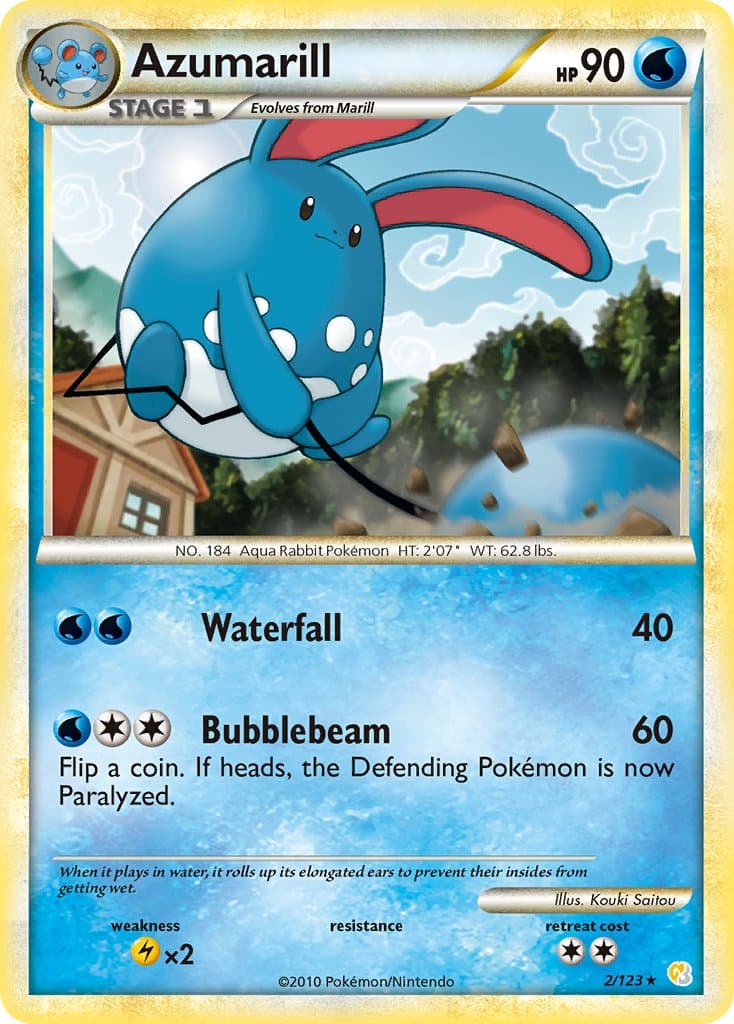 Azumarill — Heartgold Soulsilver