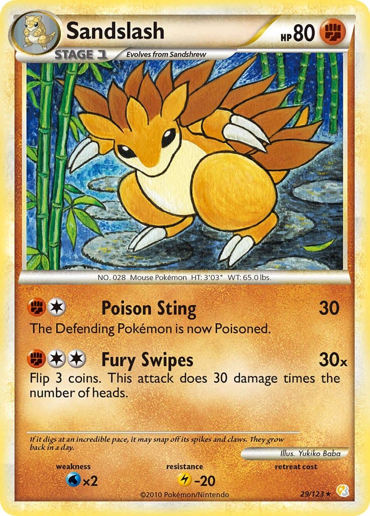 Sandslash — Heartgold Soulsilver