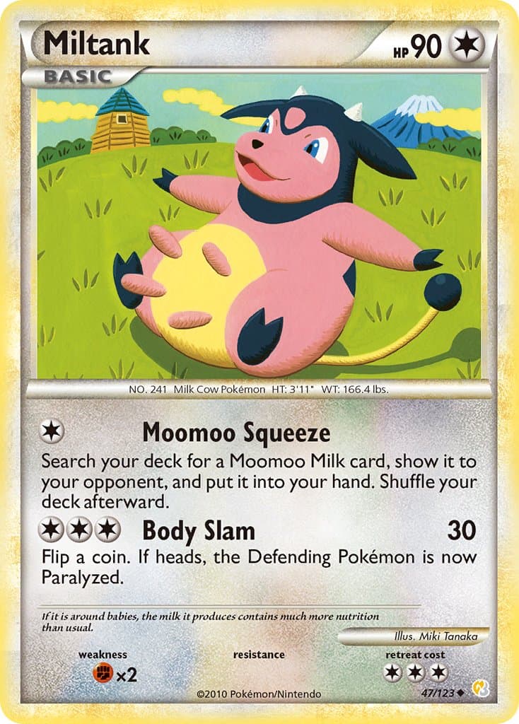 Miltank — Heartgold Soulsilver