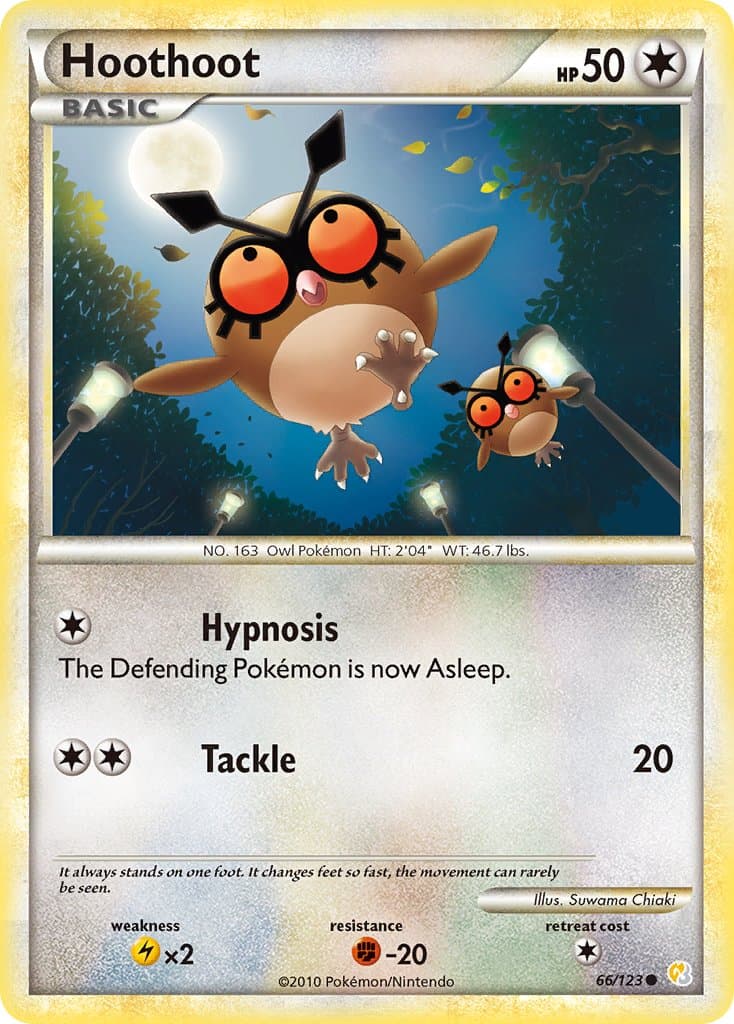 Hoothoot — Heartgold Soulsilver