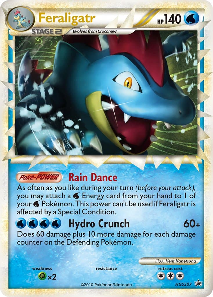 Feraligatr — Heartgold Soulsilver Promos
