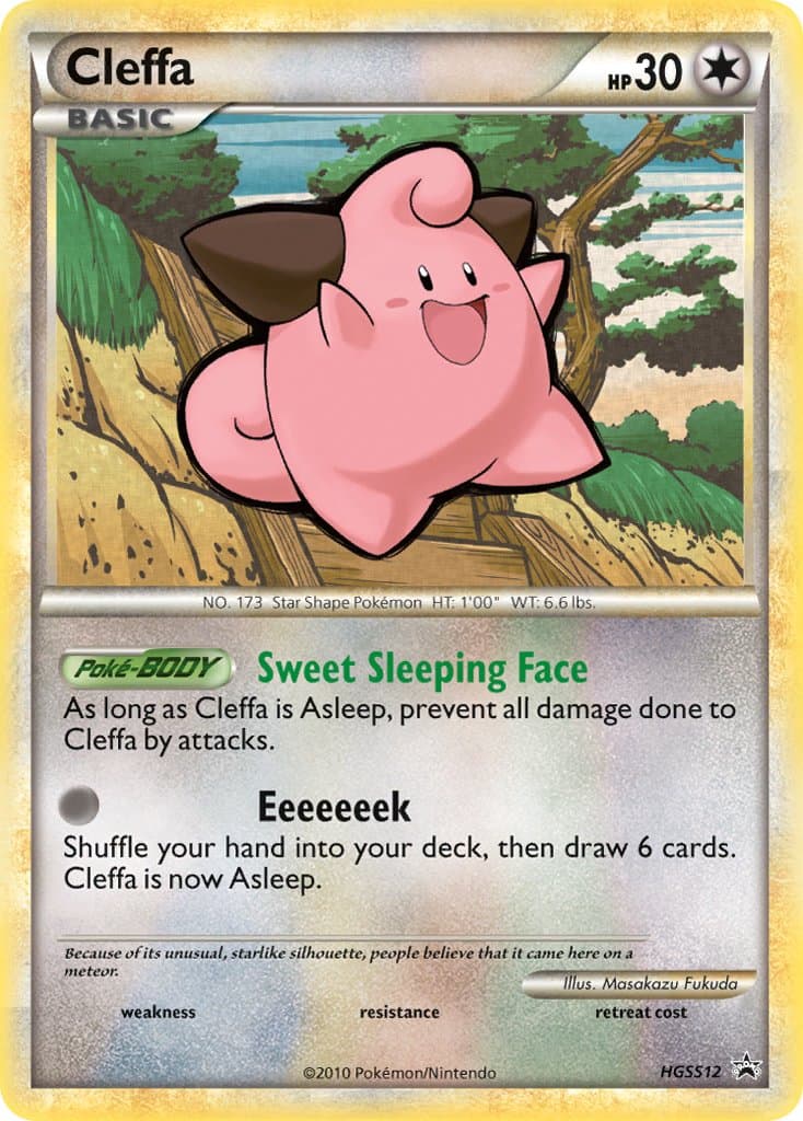 Cleffa — Heartgold Soulsilver Promos Pokémon card