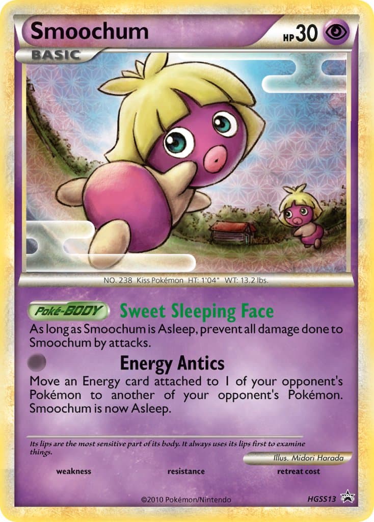 Smoochum — Heartgold Soulsilver Promos Pokémon card