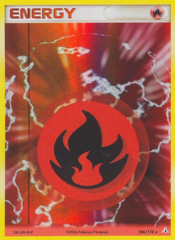 Fire Energy — Holon Phantoms Pokémon card