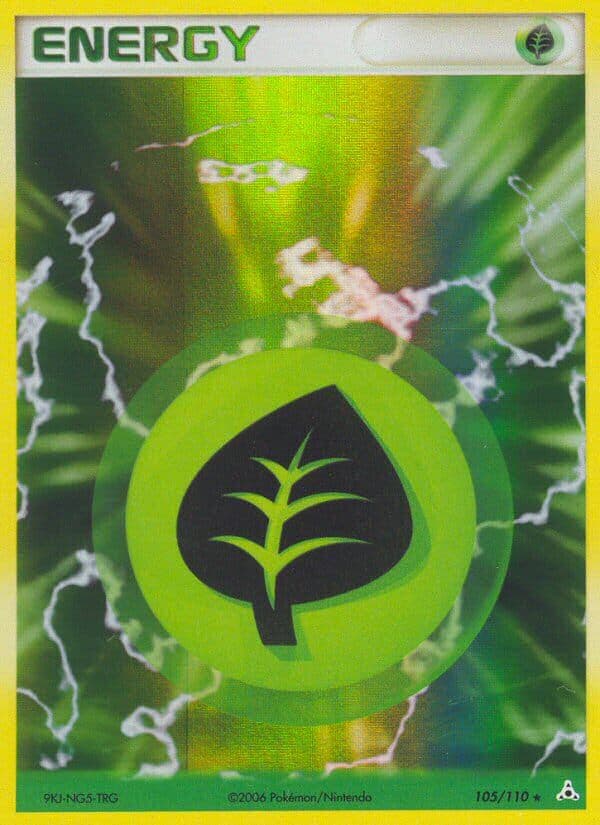 Grass Energy — Holon Phantoms Pokémon card