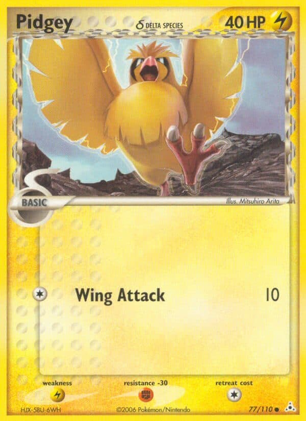 Pidgey Delta — Holon Phantoms Pokémon card
