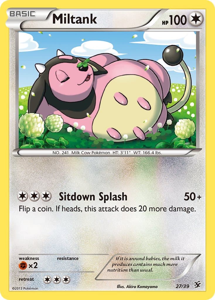 Miltank — Kalos Starter Set