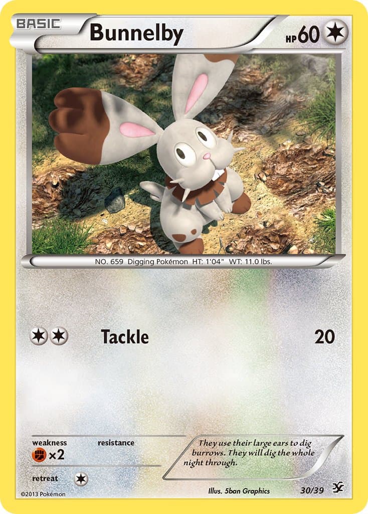 Bunnelby — Kalos Starter Set