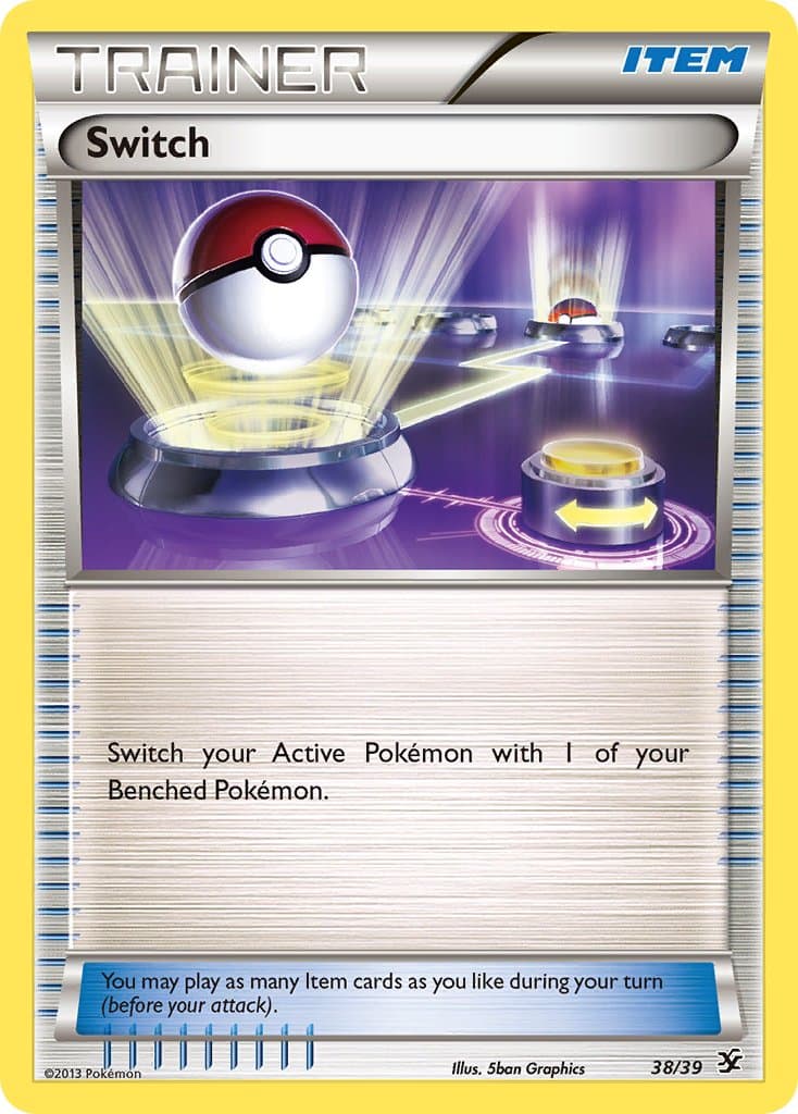 Switch — Kalos Starter Set Pokémon card