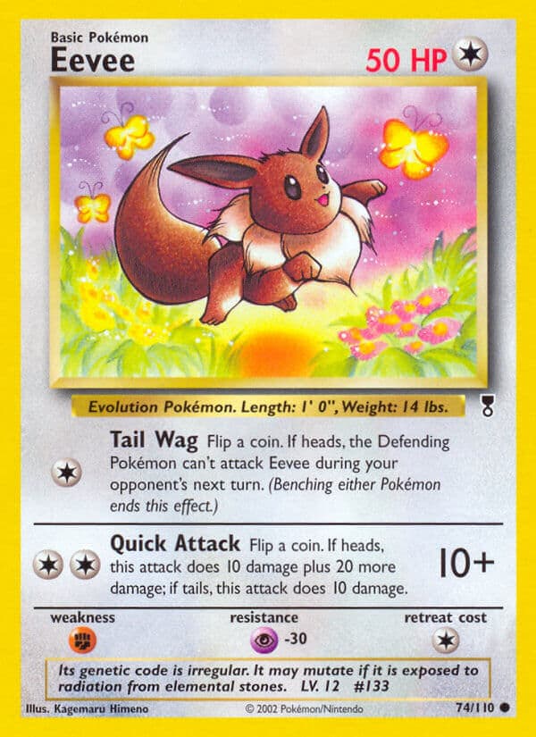 Eevee — Legendary Collection Pokémon card