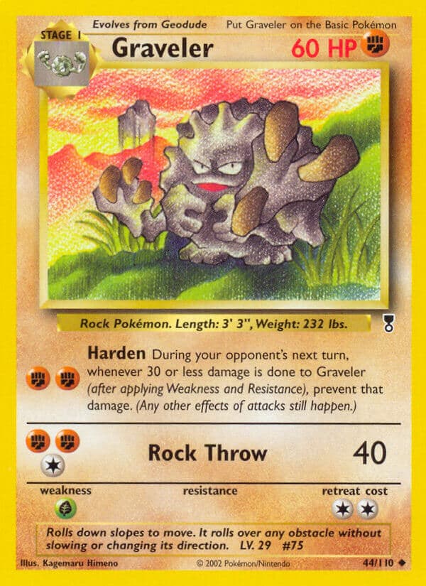 Graveler — Legendary Collection Pokémon card