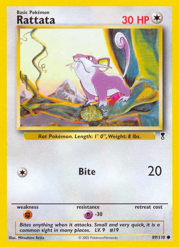 Rattata — Legendary Collection Pokémon card
