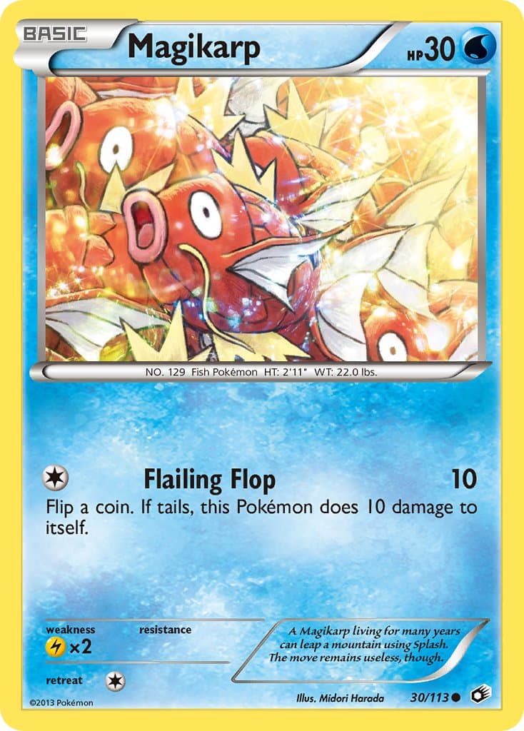 Magikarp — Legendary Treasures Pokémon card
