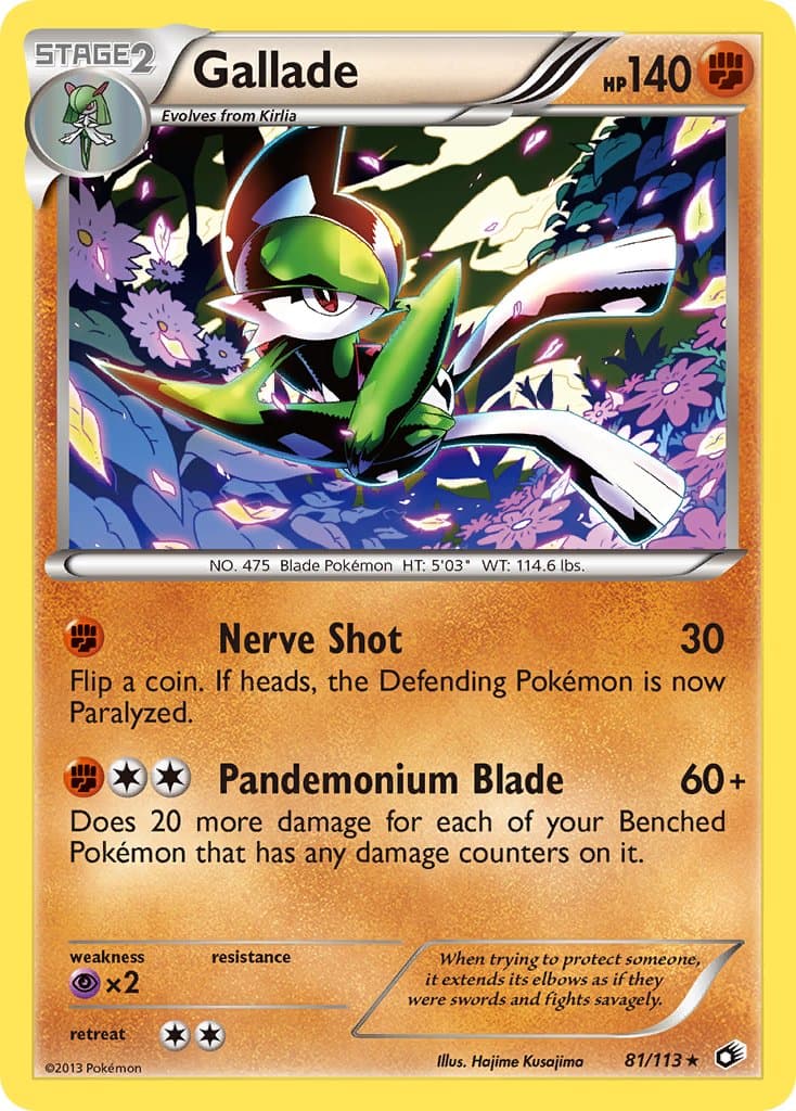 Gallade — Legendary Treasures
