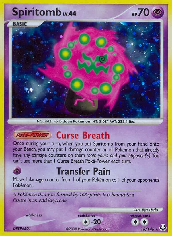 Spiritomb — Legends Awakened Pokémon card