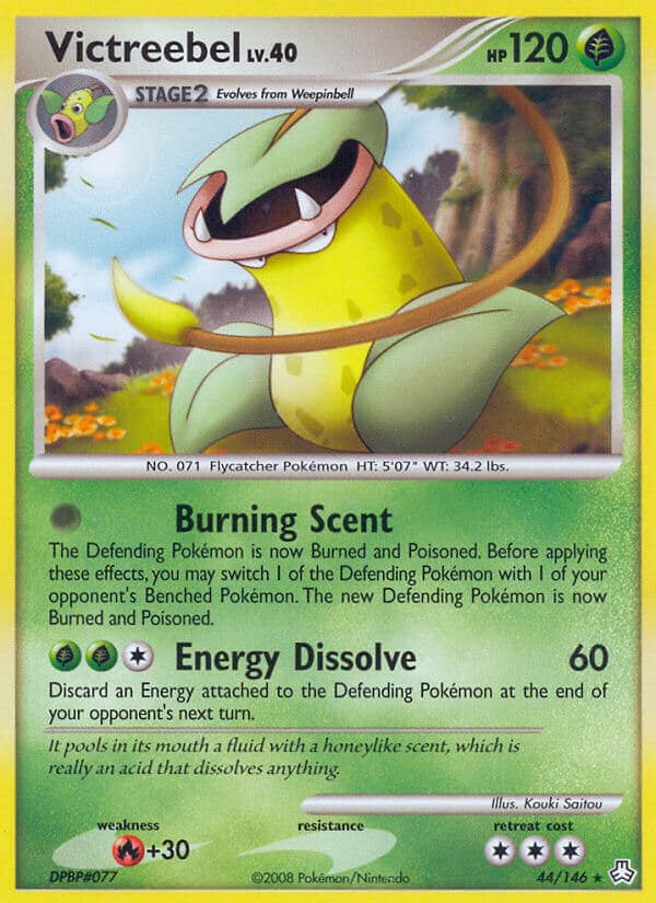 Victreebel — Legends Awakened Pokémon card