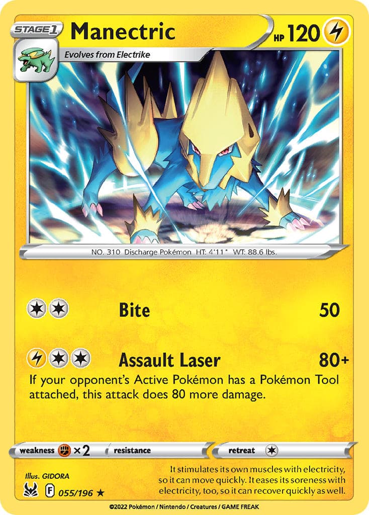Manectric — Lost Origin