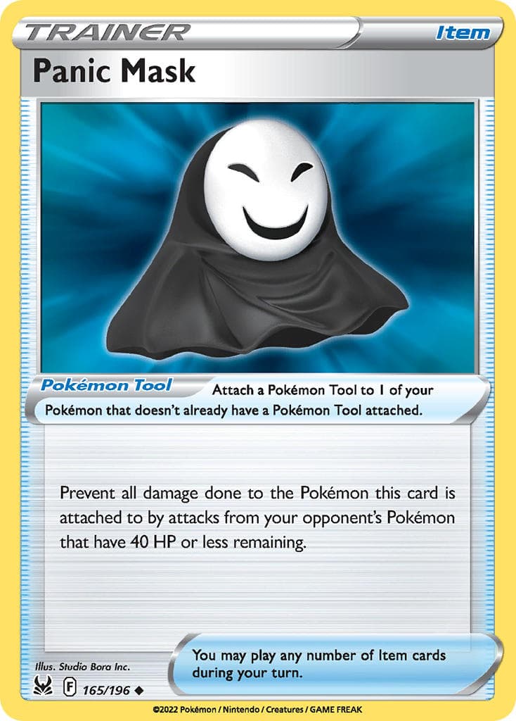 Panic Mask — Lost Origin Pokémon card