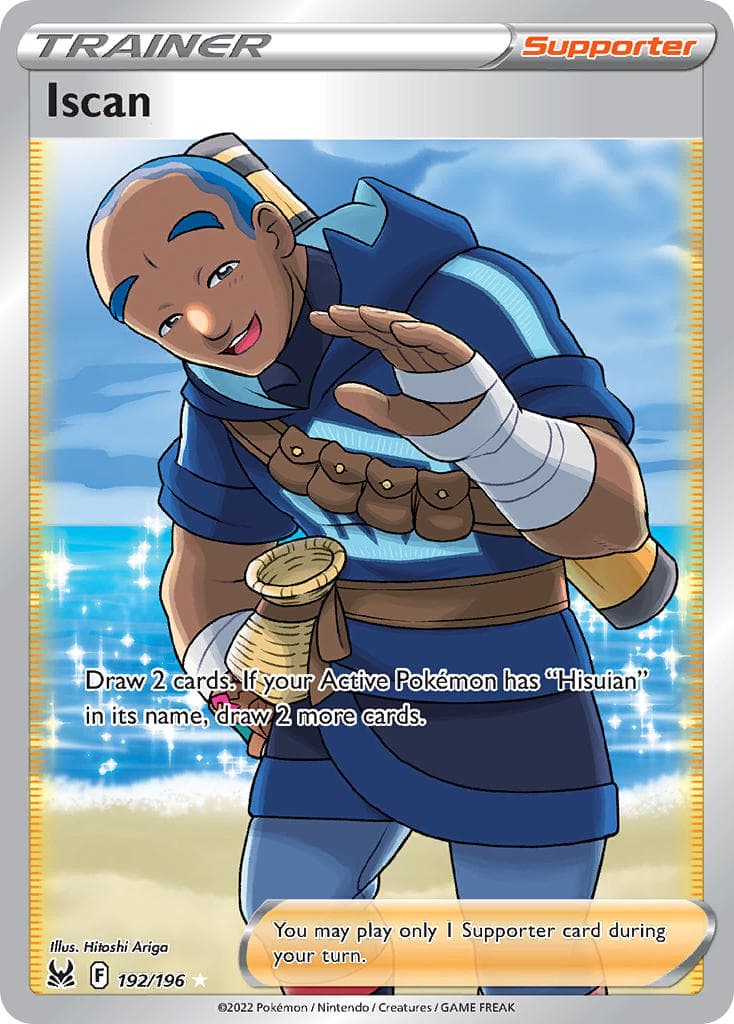 Iscan — Lost Origin Pokémon card